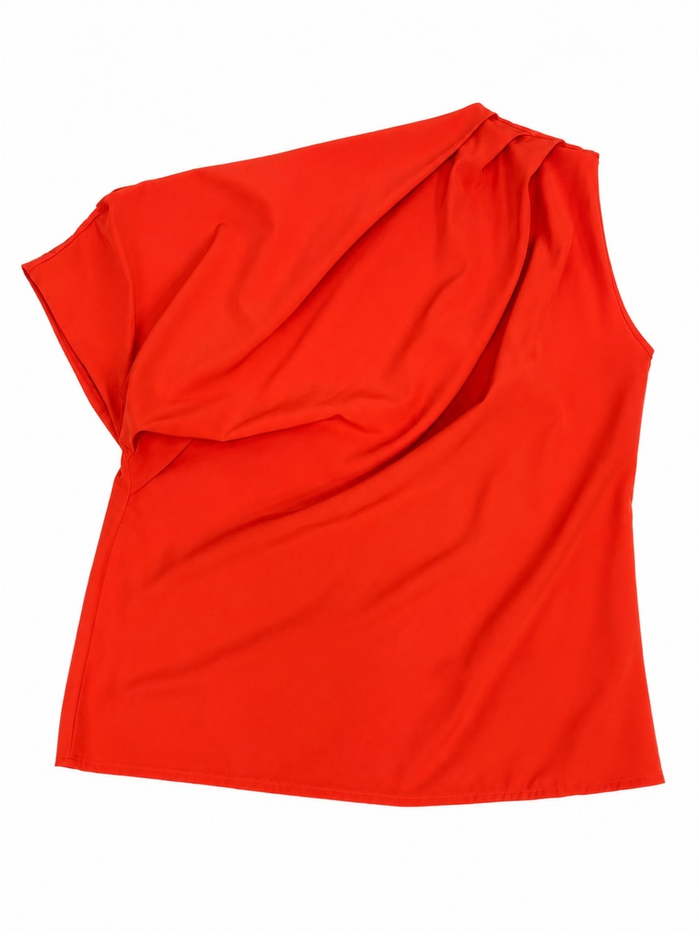 SHEIN One-Shoulder Drape Blouse | Medium | New Without Tags (NWOT)